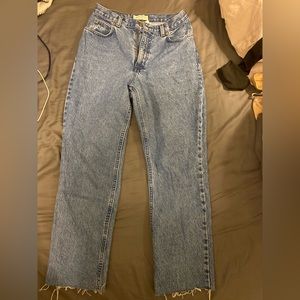 Straight leg jeans
